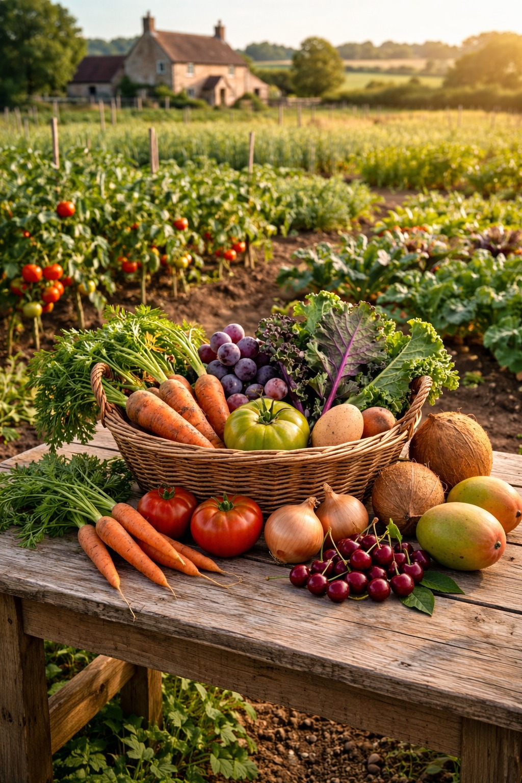 Fresh farm produce
